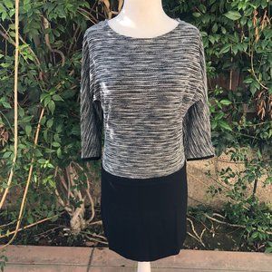 Ann Taylor LOFT Tweed Top Tunic Dress 0P